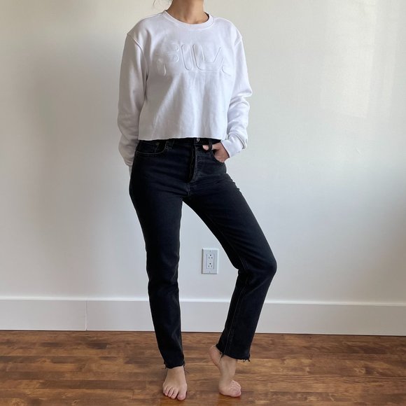 Denim Forum - The Yoko High Rise Slim (Black) - Picture 3 of 16